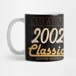 august 2002 birthday Mug